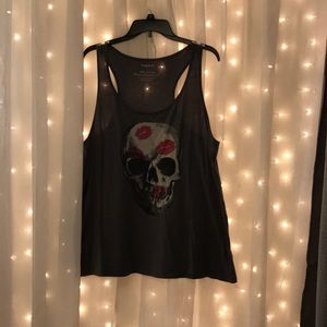 Torrid skull kiss tank